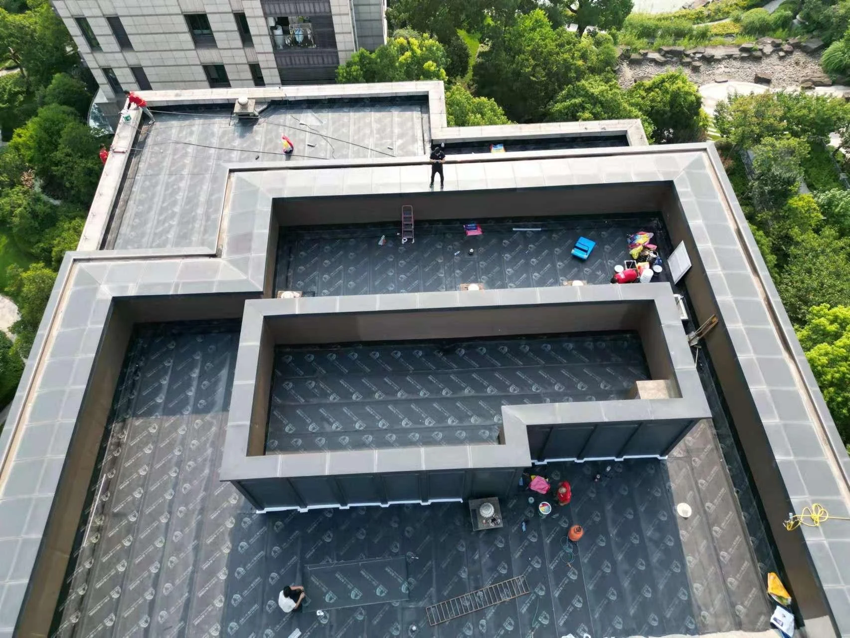 屋面漏水维修